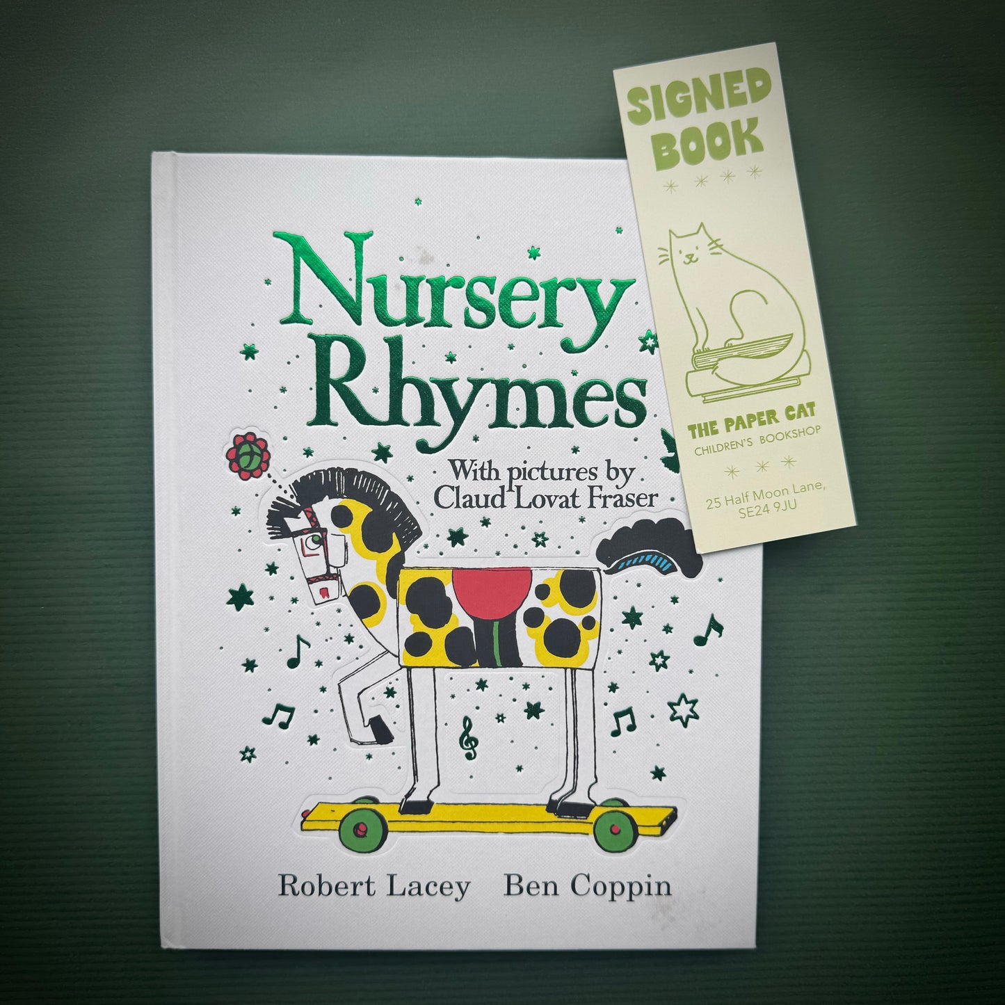 SIGNED BOOK & ART PRINT: Nursery Rhymes (Hardback)