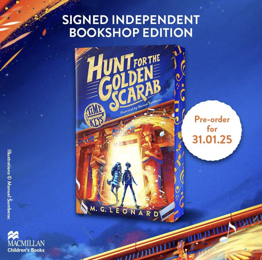 SIGNED: Hunt for the Golden Scarab (Paperback)